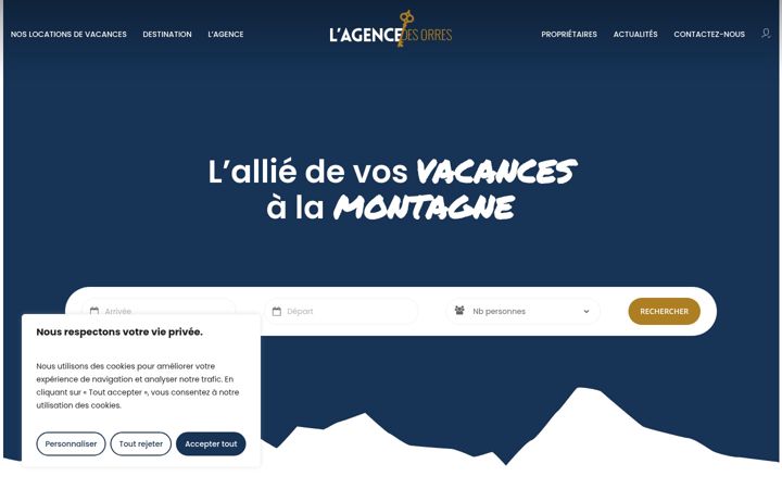 Screenshot of lesorresvacances.com