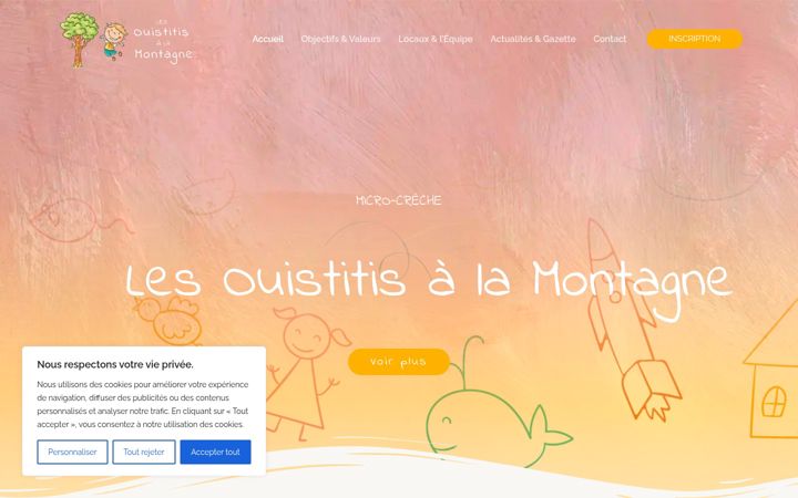 Screenshot of lesouistitisalamontagne.com