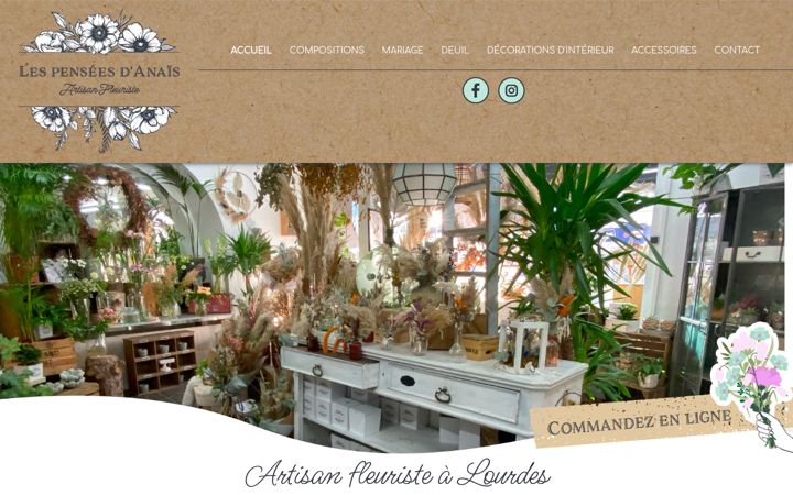 Screenshot of lespenseesdanais.fr