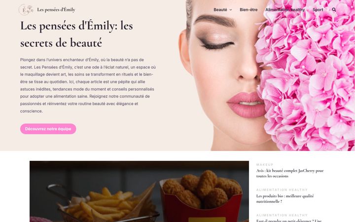 Screenshot von lespenseesdemily.com