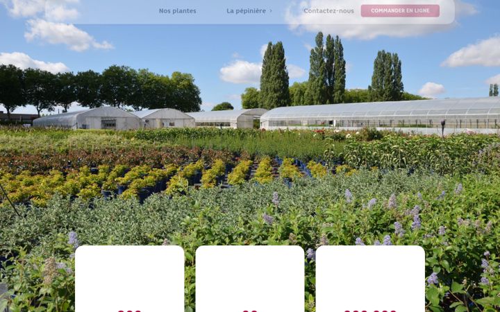 Screenshot of lespepinierespoullain.fr