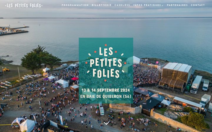 Screenshot of lespetitesfolies-quiberon.com