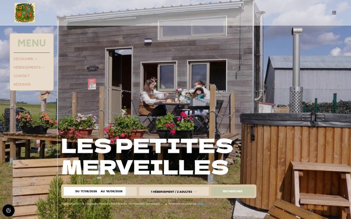 Screenshot of lespetitesmerveilles28.fr