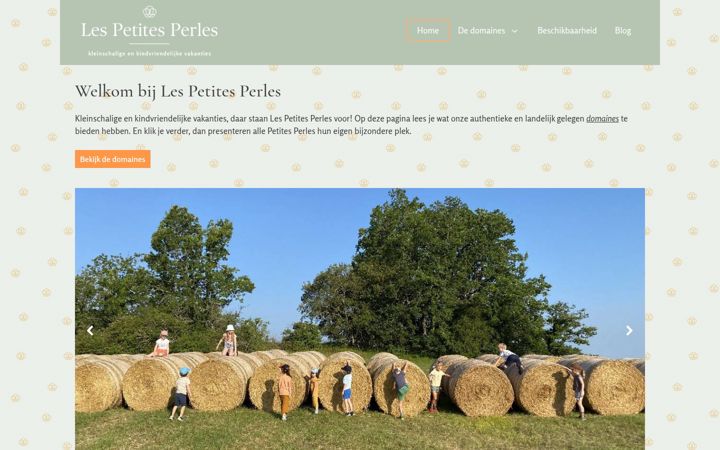 Screenshot of lespetitesperles.fr