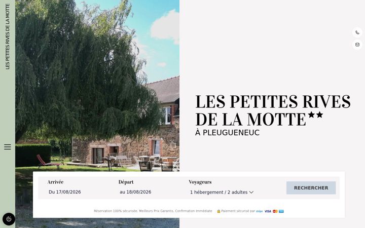 Screenshot of lespetitesrivesdelamotte.fr
