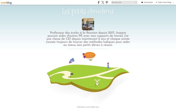 Screenshot of lespetitschouchous.com