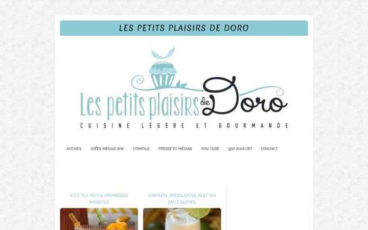 Screenshot of lespetitsplaisirsdedoro.fr