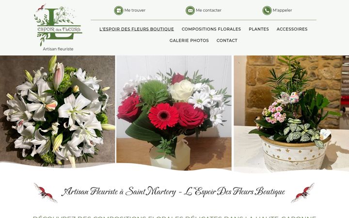 Screenshot of lespoirdesfleurs.fr