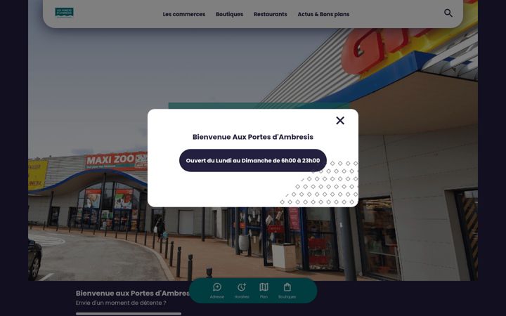 Screenshot of lesportesdambresis.com