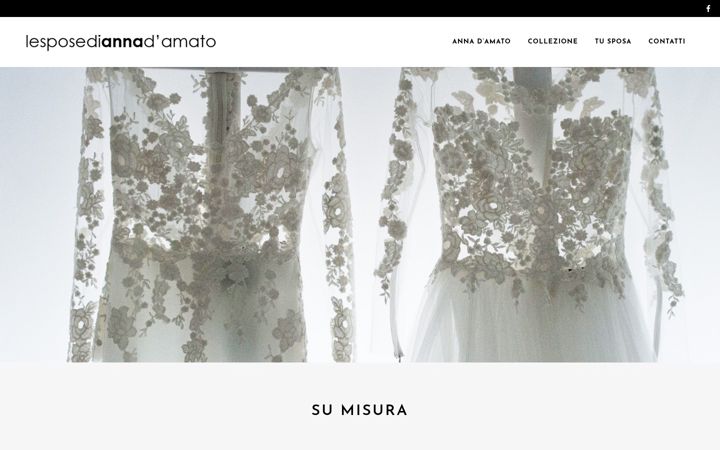 Screenshot of lesposediannadamato.it