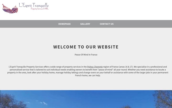 Screenshot of lesprittranquille.com