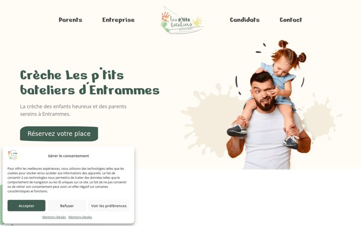 Screenshot of lesptitsbaroudeurs.fr