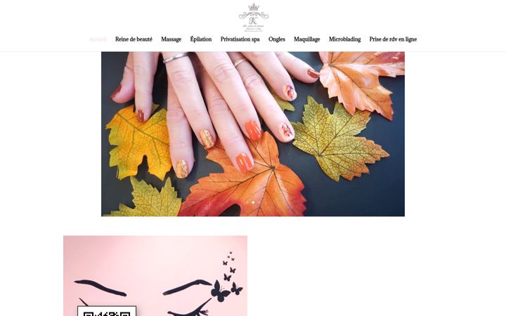Screenshot of lesreinesdebeaute-cavignac.fr