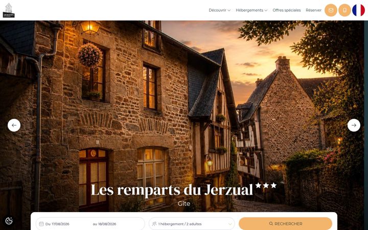Screenshot of lesrempartsdujerzual.com