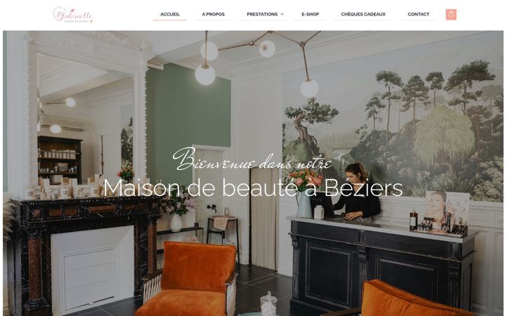 Screenshot of lesrituelsdegabrielle.com