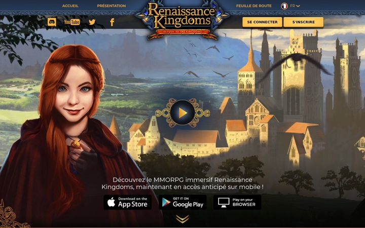 Screenshot of lesroyaumes.com
