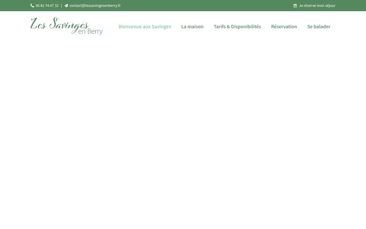 Screenshot of lessavingesenberry.fr