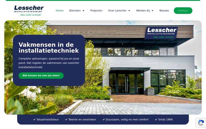 Screenshot of lesscher.com