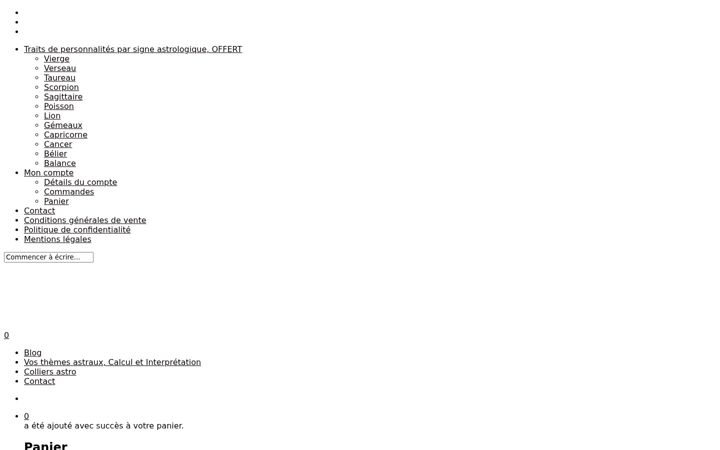 Screenshot of lessecretsdelastrologie.fr
