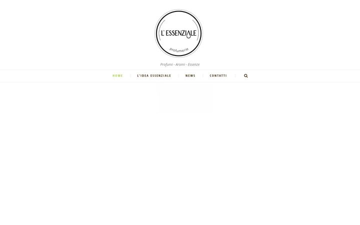 Screenshot of lessenzialeprofumerie.it