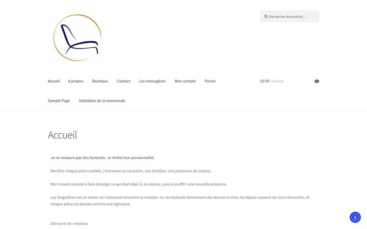 Screenshot of lessingulieres.com