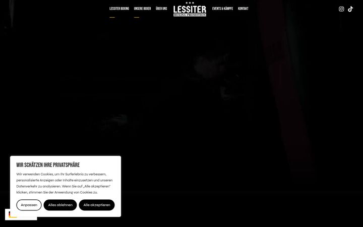 Screenshot of lessiter-boxing.de