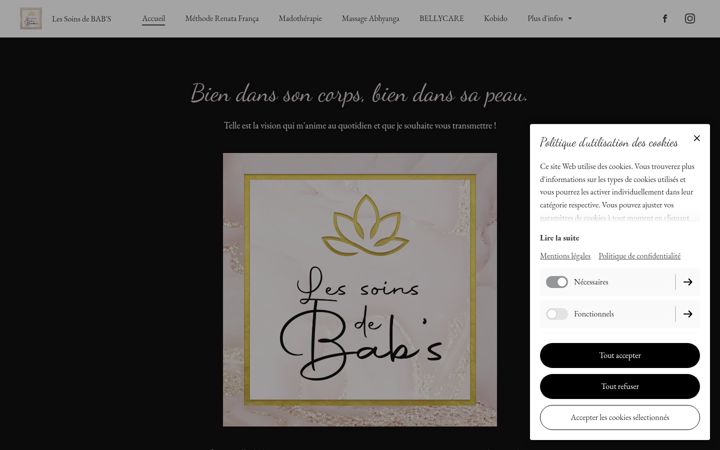 Screenshot of lessoinsdebabs.fr