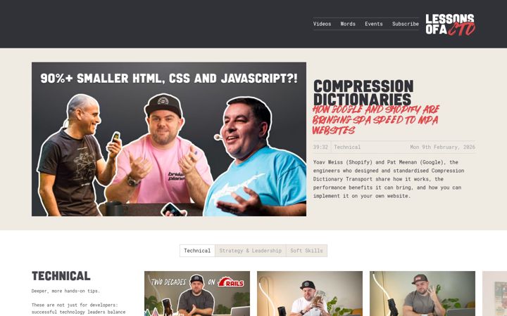 Screenshot of lessonsofacto.com