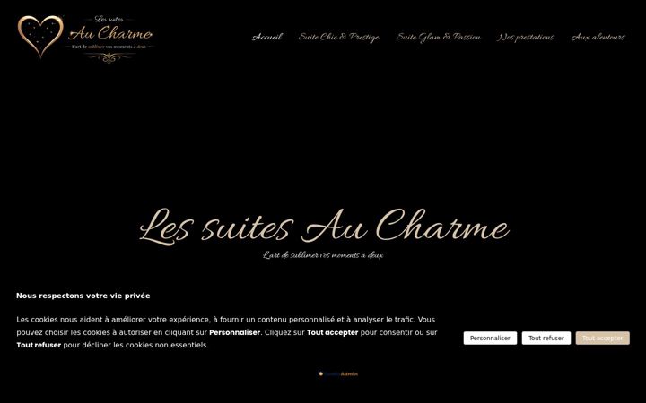 Screenshot of lessuiteslamanova.fr