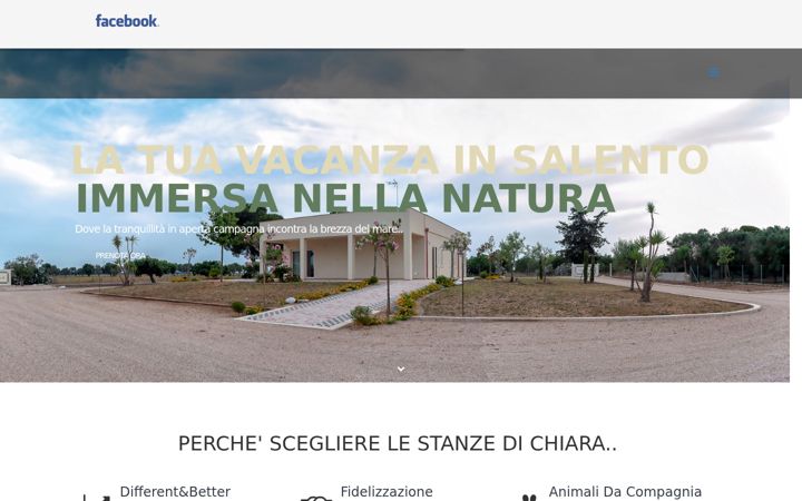 Screenshot of lestanzedichiara.com