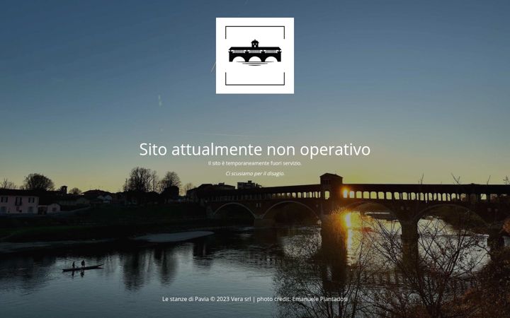 Screenshot of lestanzedipavia.com
