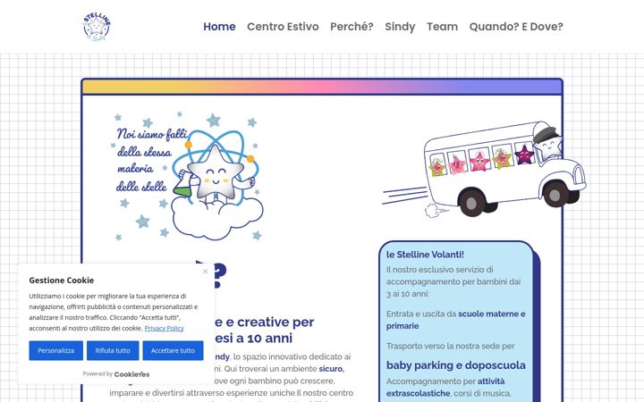 Screenshot of lestellinedisindy.com