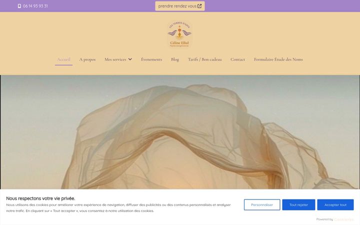 Screenshot of lesterresdajna.fr