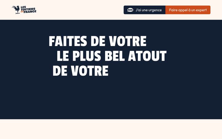 Screenshot of lestoitiersdefrance.com