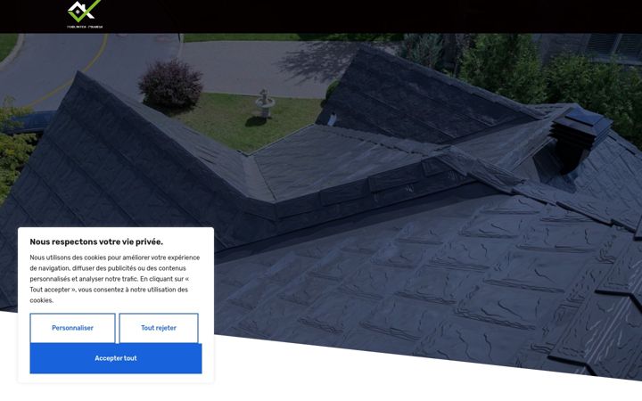 Screenshot of lestoituresterrebonne.com