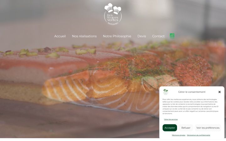 Screenshot of lestoquesvertes.fr