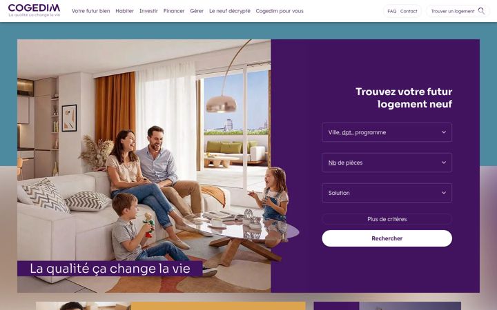 Screenshot of lestorecogedim.com