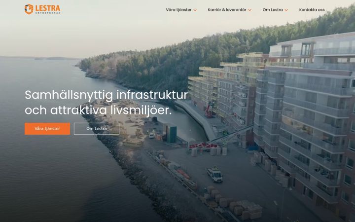 Screenshot of lestra.nu