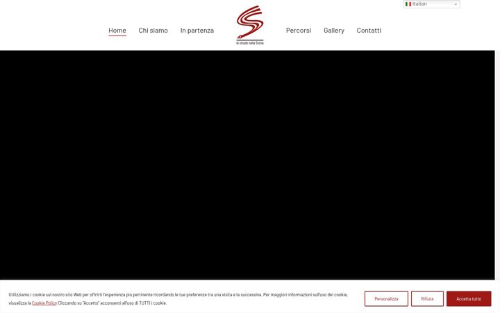 Screenshot of lestradenellastoria.it