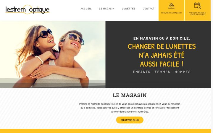 Screenshot of lestremoptique.fr