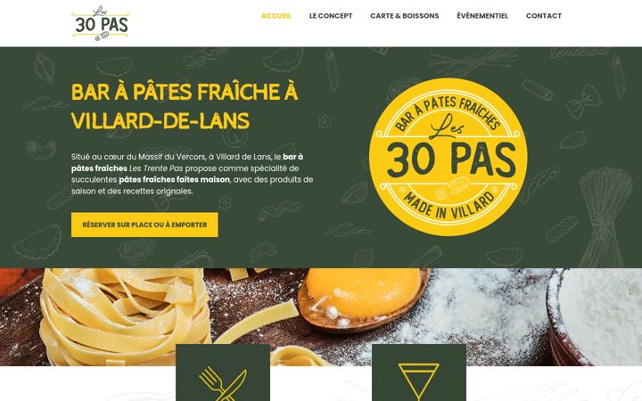 Screenshot of lestrentepas.fr