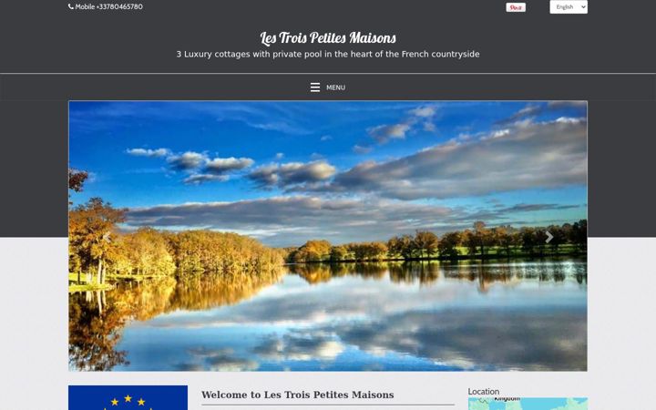 Screenshot of lestroispetitesmaisons.com