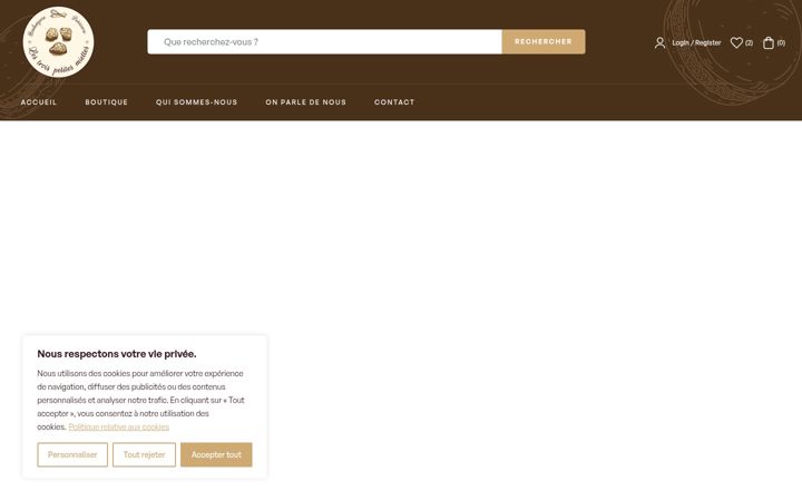 Screenshot of lestroispetitesmiettes.fr