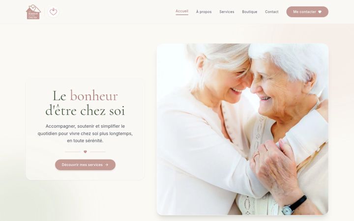 Screenshot of lestrouvaillesdelily.ca