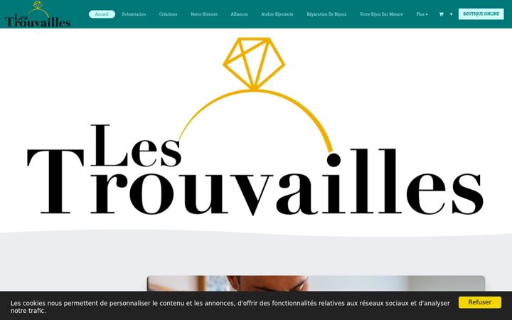Screenshot of lestrouvaillesromans.fr