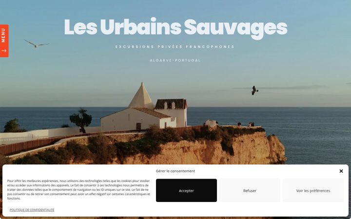 Screenshot of lesurbainssauvages.com