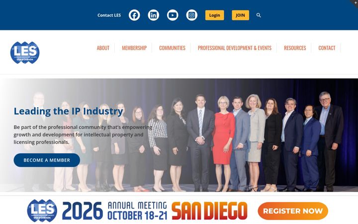Screenshot of lesusacanada.org