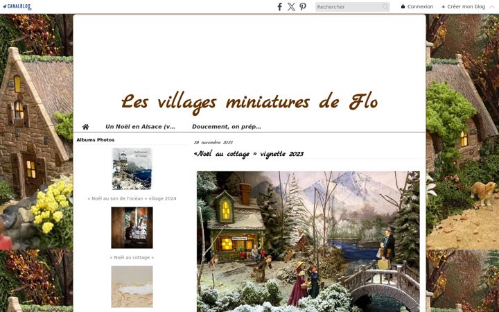 Screenshot of lesvillagesminiaturesdeflo.com