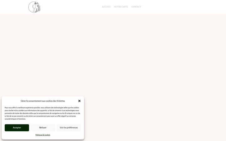 Screenshot of lesviolettes.ch