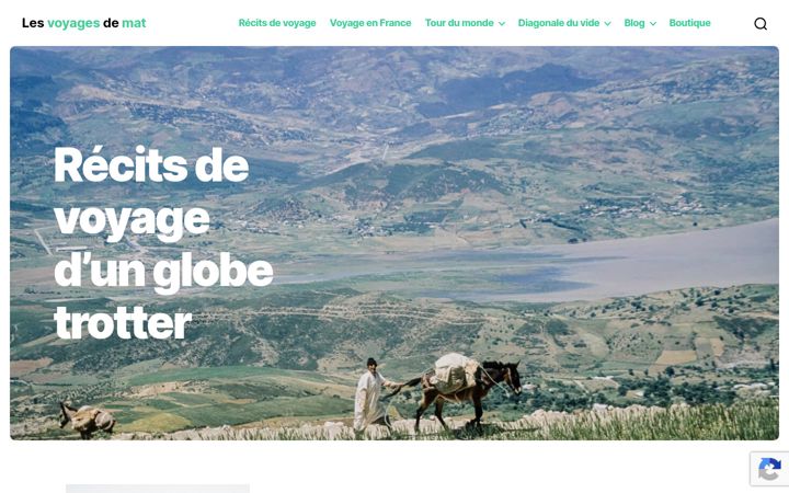 Screenshot of lesvoyagesdemat.com